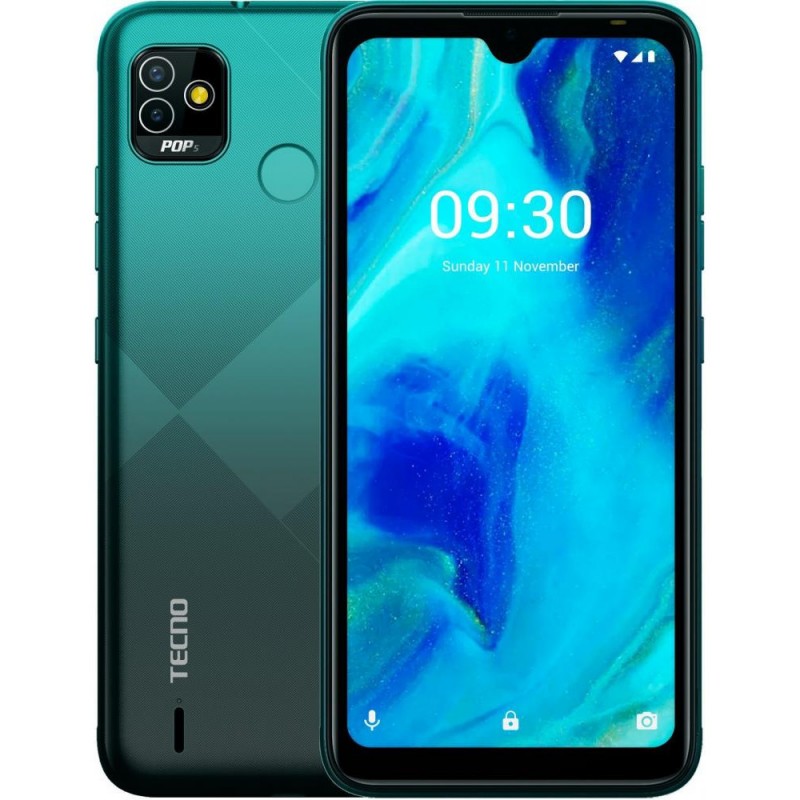 Смартфон Tecno POP 5 BD2d 2/32GB Ice Lake Green (4895180775109)