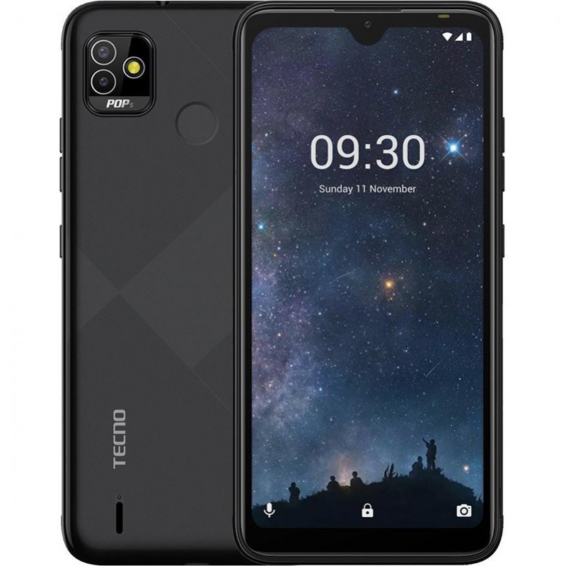 Смартфон Tecno POP 5 BD2d 2/32GB Obsidian Black (4895180775116)