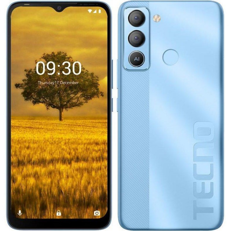 Смартфон Tecno POP 5 LTE BD4i 3/32GB Ice Blue (4895180777356)