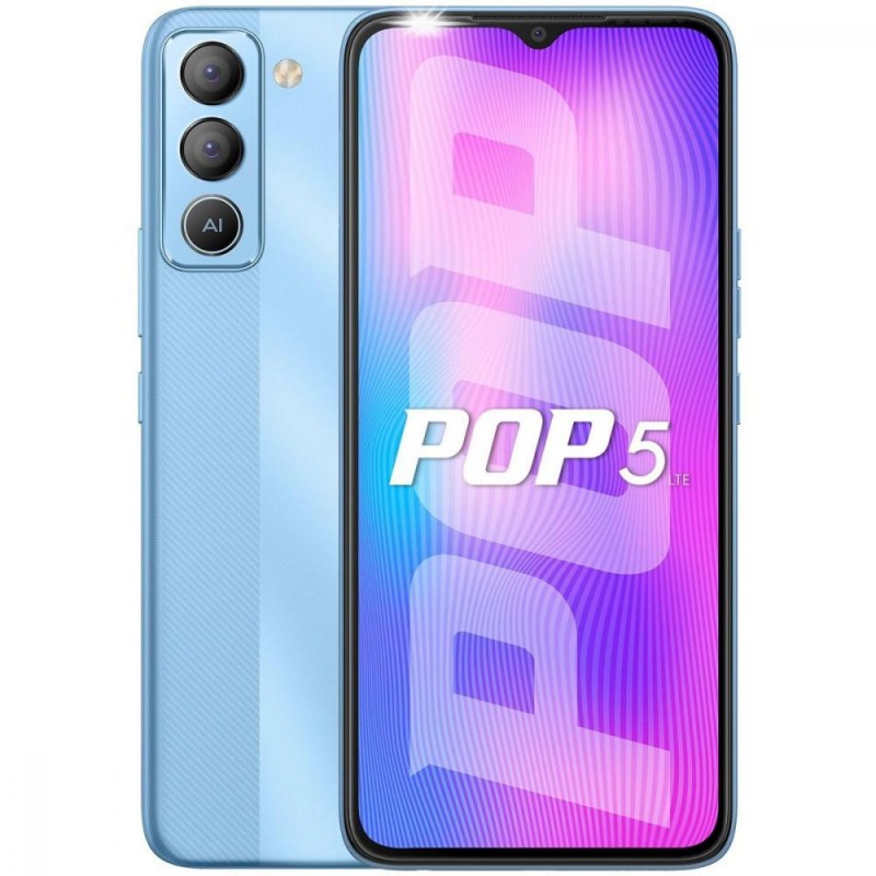 Смартфон Tecno POP 5 LTE BD4i 3/32GB Ice Blue (4895180777356)