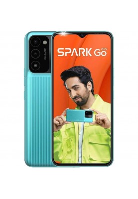 Смартфон Tecno Spark Go 2022 KG5m 2/32GB Turquoise Cyan (4895180776960)