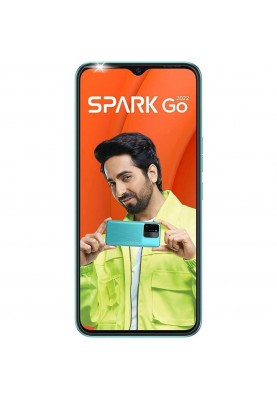 Смартфон Tecno Spark Go 2022 KG5m 2/32GB Turquoise Cyan (4895180776960)