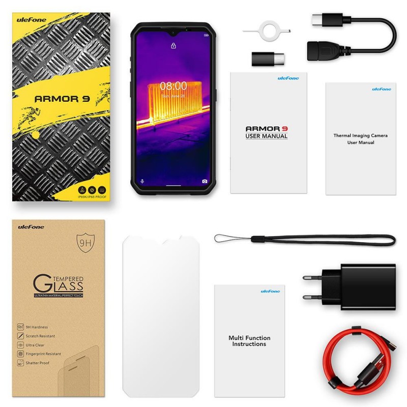 Смартфон Ulefone Armor 9 8/128GB Black (6937748733515)