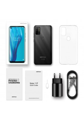 Смартфон Ulefone Note 11P 8/128GB Black (6937748734000)