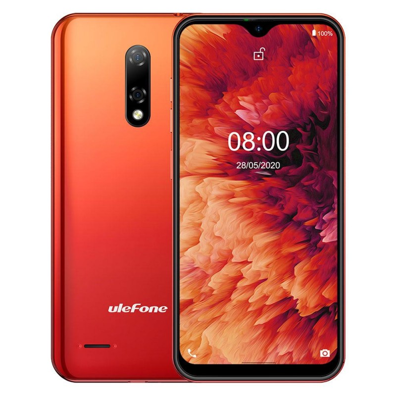 Смартфон Ulefone Note 8 2/16GB Amber Sunrise (6937748733782)