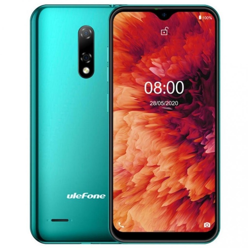 Смартфон Ulefone Note 8 2/16GB Midnight Green (6937748733799)