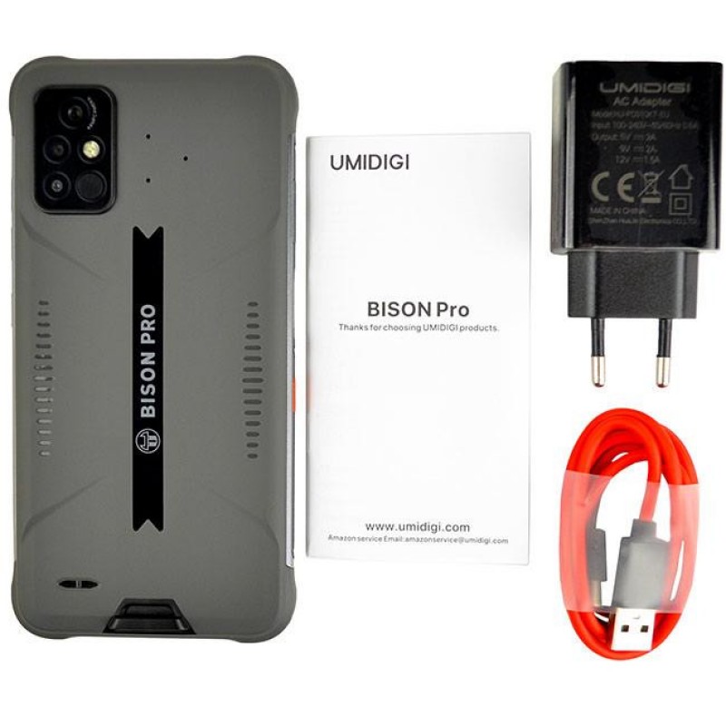 Смартфон UMIDIGI Bison Pro 4/128GB Storm Grey