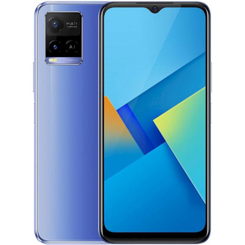 Смартфон vivo Y21 4/64GB Metallic Blue