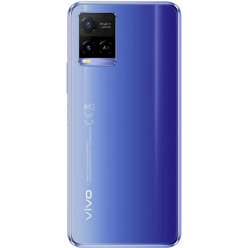 Смартфон vivo Y21 4/64GB Metallic Blue