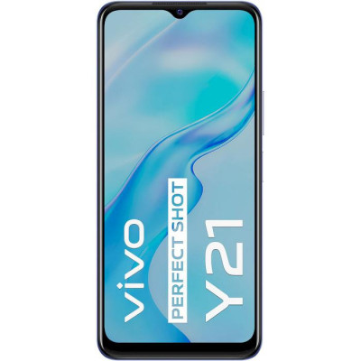 Смартфон vivo Y21 4/64GB Metallic Blue