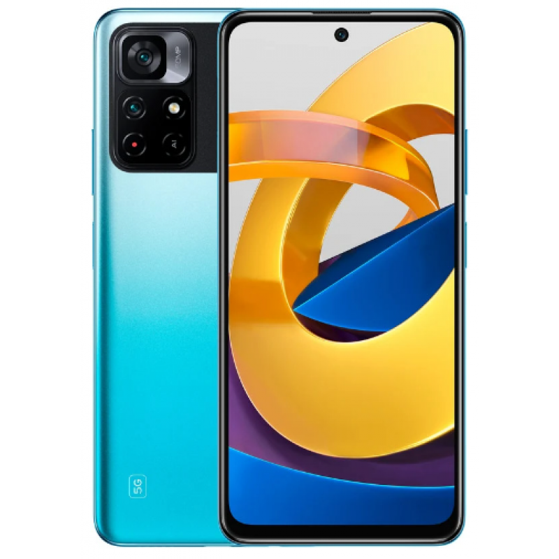 Смартфон Xiaomi Poco M4 5G 4/64GB Cool Blue (UA)