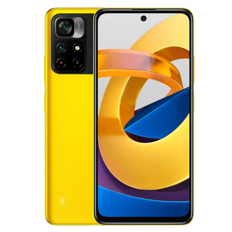 Смартфон Xiaomi Poco M4 Pro 5G 4/64GB Poco Yellow (UA)