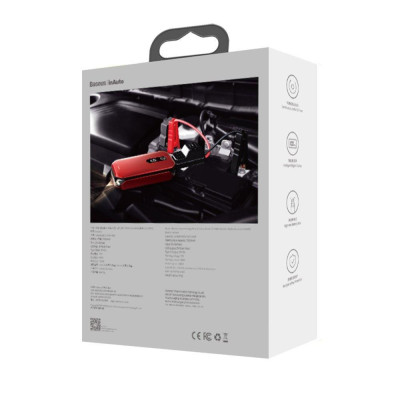 Автономний пусковий пристрій Basester Super Energy Pro Car Jump Starter Red (CRJS03-09)