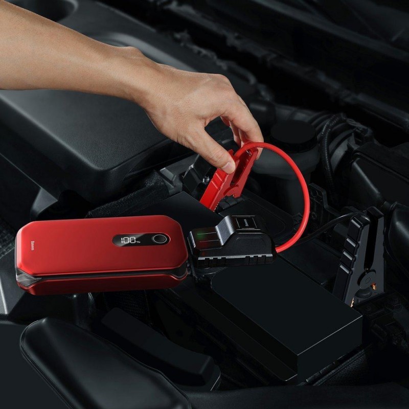 Автономний пусковий пристрій Basester Super Energy Pro Car Jump Starter Red (CRJS03-09)