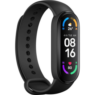 Фітнес-браслет Xiaomi Mi Smart Band 6 NFC Black (BHR4954GL)