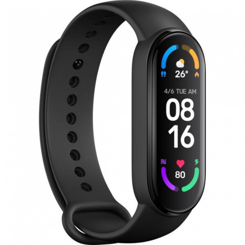 Фітнес-браслет Xiaomi Mi Smart Band 6 NFC Black (BHR4954GL)