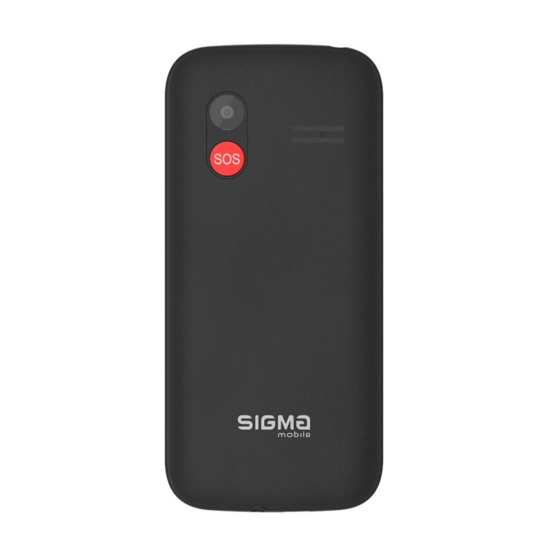 Мобільний телефон (бабушкофон) Sigma mobile Comfort 50 HIT Black