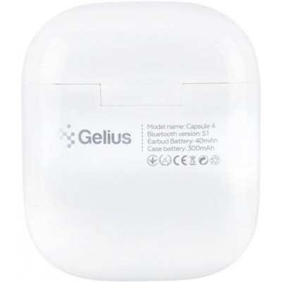 Навушники TWS Gelius Pro Capsule 4 GP-TWS-004i White (89892)