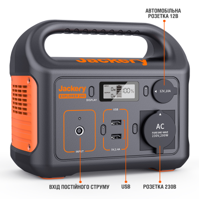 Портативна зарядна станція Jackery Explorer 240EU (21-0001-000213)
