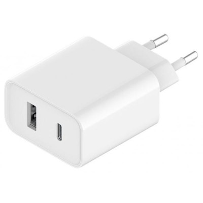 Зарядний пристрій Xiaomi Mi 33W Wall Charger (Type-A+Type-C) EU White (BHR4996GL)