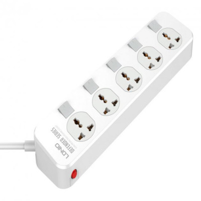 Мережевий подовжувач LDNIO SC5006 White