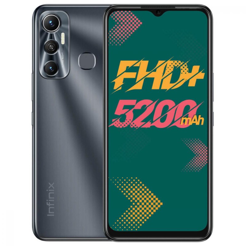 Смартфон Infinix Hot 11 4/64GB Polar Black