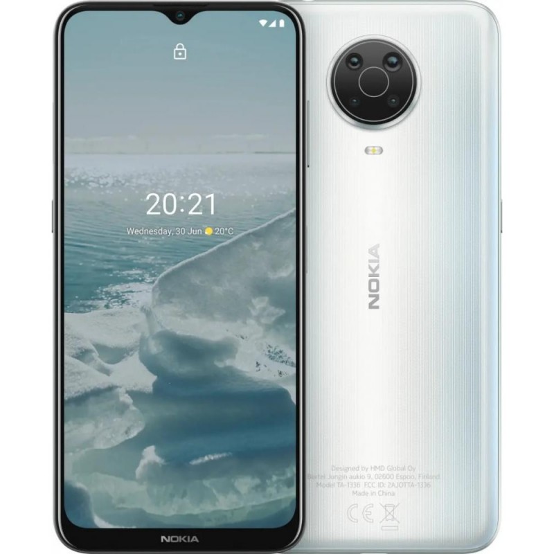 Смартфон Nokia G20 4/128GB Glacier (Global Version)