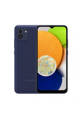 Смартфон Samsung Galaxy A03 SM-A035F 3/32Gb Blue (SM-A035FZBD)