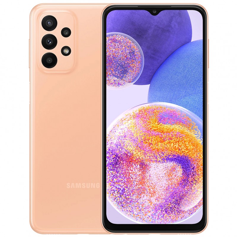 Смартфон Samsung Galaxy A23 4/64GB Peach (SM-A235FZOU)