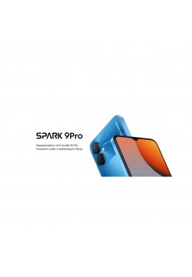 Смартфон Tecno Spark 9 Pro (KH7n) 4/128GB Burano Blue (4895180783845)