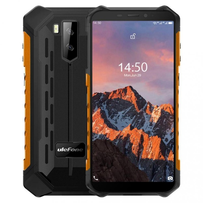 Смартфон Ulefone Armor X5 Pro 4/64GB Orange (6937748733843)