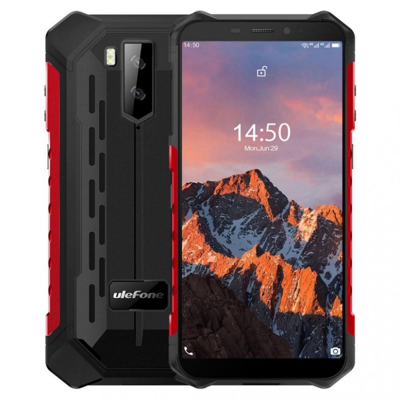 Смартфон Ulefone Armor X5 Pro 4/64GB Red (6937748733836)