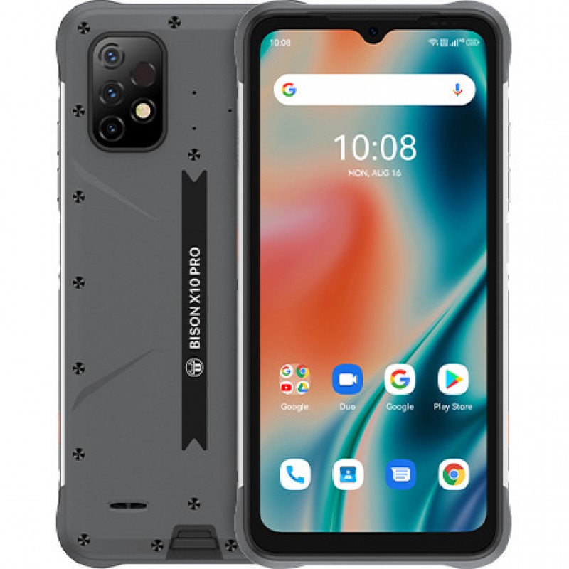 Смартфон UMIDIGI Bison X10 Pro 4/128GB Gray