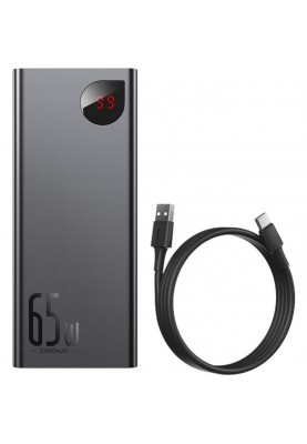 Зовнішній акумулятор (Power Bank) Baseus Adaman 20000mAh Black (PPIMDA-D01)