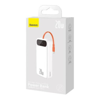 Зовнішній акумулятор (Power Bank) Baseus Block 20000mAh 22.5W (PPLK000002) Зовнішній акумулятор (Power Bank) Baseus Block 20000mAh 22.5W (PPLK000002)