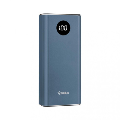 Зовнішній акумулятор (Power Bank) Gelius Pro CoolMini 2 PD GP-PB10-211 9600mAh Blue (00000082621)
