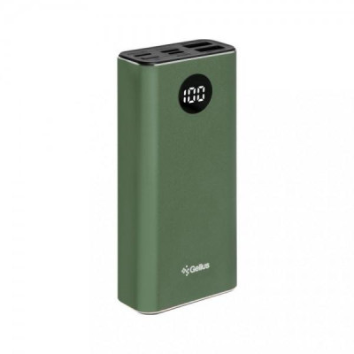 Зовнішній акумулятор (Power Bank) Gelius Pro CoolMini 2 PD GP-PB10-211 9600mAh Green (00000082623)