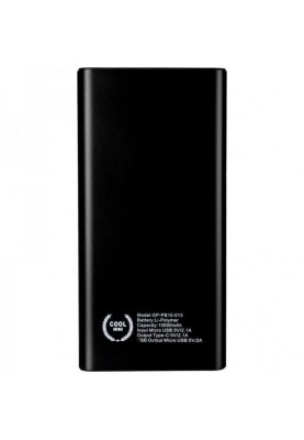 Зовнішній акумулятор (Power Bank) Gelius Pro Edge GP-PB10-013 10000mAh Black (00000078417)