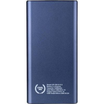 Зовнішній акумулятор (Power Bank) Gelius Pro Edge GP-PB10-013 10000mAh Blue (00000078419)