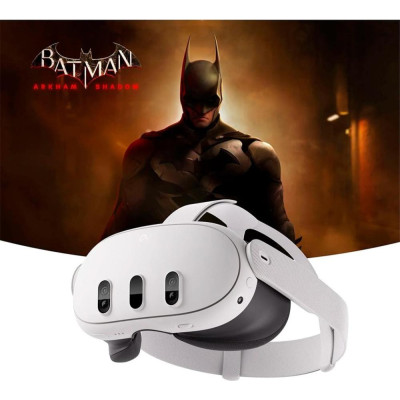 Окуляри віртуальної реальності Meta Quest 3 512GB Batman Arkham Shadow Bundle (MET-815820024071-W)