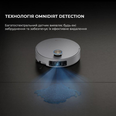 Робот-пилосос з вологим прибиранням Dreame X50 Ultra White (RLX85CE-6-Wh)