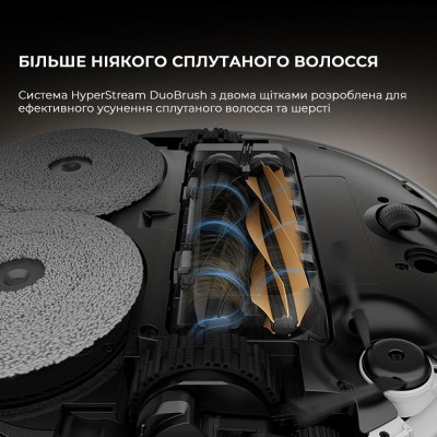 Робот-пилосос з вологим прибиранням Dreame X50 Ultra White (RLX85CE-6-Wh)