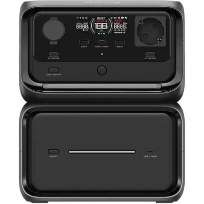 Комплект зарядної станції EcoFlow RIVER 3 Max Plus (EFRIVER3MaxPlus-EU-CBOX) Комплект зарядної станції EcoFlow RIVER 3 Max Plus (EFRIVER3MaxPlus-EU-CBOX)