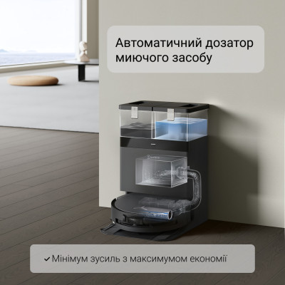 Робот-пилосос з вологим прибиранням ECOVACS Deebot X8 Omni Black Робот-пилосос з вологим прибиранням ECOVACS Deebot X8 Omni Black