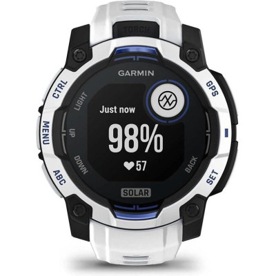 Смарт-годинник Garmin Instinct 3 45mm Solar Whitestone with Whitestone Band (010-02934-03)
