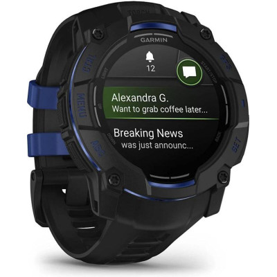 Смарт-годинник Garmin Instinct 3 50mm AMOLED Black with Black Band (010-03020-03) Смарт-годинник Garmin Instinct 3 50mm AMOLED Black with Black Band (010-03020-03)