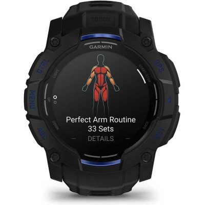 Смарт-годинник Garmin Instinct 3 50mm AMOLED Black with Black Band (010-03020-03) Смарт-годинник Garmin Instinct 3 50mm AMOLED Black with Black Band (010-03020-03)