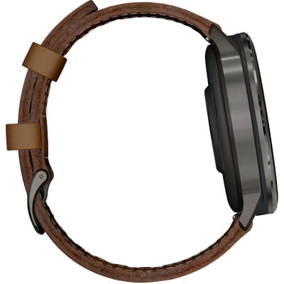 Смарт-годинник Garmin Venu 4 45 mm Розміри: Brown Leather Band (010-03014-03) Смарт-годинник Garmin Venu 4 45 mm Розміри: Brown Leather Band (010-03014-03)