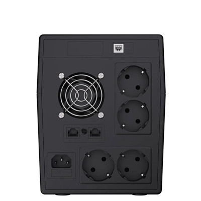 Джерело безперебійного живлення Green Cell UPS 1500VA/900W (UPS04)