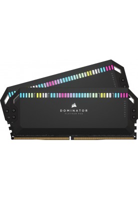 Оперативна пам'ять Corsair 64 GB (2x16 GB) DDR5 5200 MHz Dominator Platinum RGB (CMT64GX5M2B5200C40)